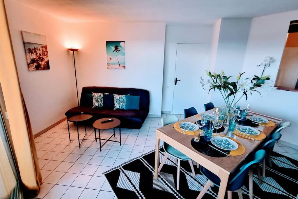 Le Marty 7 Vue Mer Centre Terrasse Garage Piscine Climatisation 塞特港 外观 照片